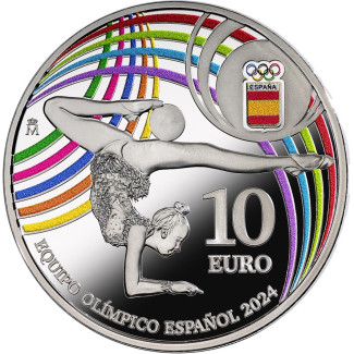 10 Euro Spain 2024 - Olympic team (Proof)