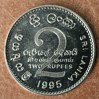 Srí Lanka 2 rupie 1995 (UNC)