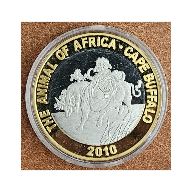 Észak-Korea 20 Won 2010 - Cape Buffalo (Proof)