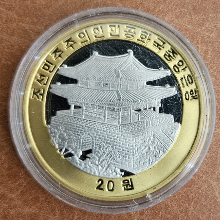 Észak-Korea 20 Won 2010 - Elefánt (Proof)