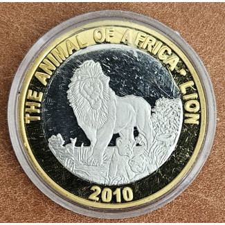 North Korea 20 Won 2010 - Lion (Proof)