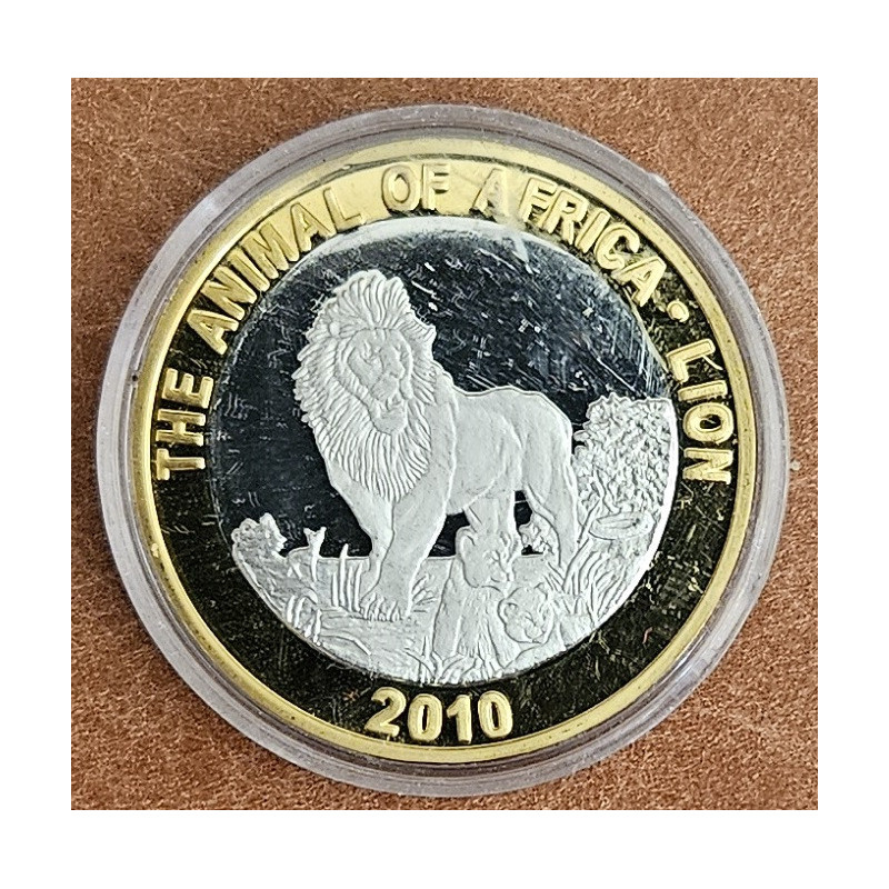 Severná Kórea 20 Won 2010 - Lev (Proof)