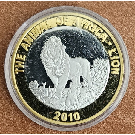 Észak-Korea 20 Won 2010 - Oroszlán (Proof)