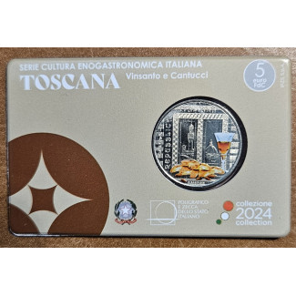 5 Euro Italy 2024 - Toscana: Vinsanto e Cantucci (BU)