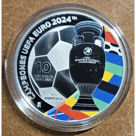 10 Euro Spain 2024 - Champions of EURO 2024 (Proof)