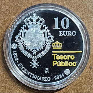 10 Euro Spanyolország 2024 - Az Államkincstár (Proof)