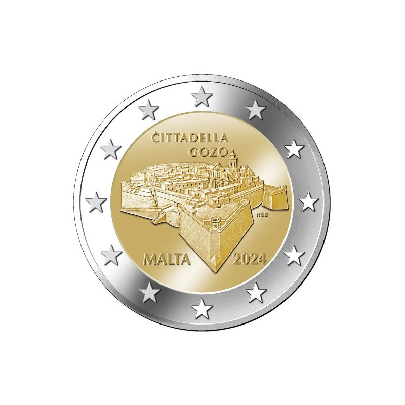 2 Euro Malta 2024 - Cittadella Gozo (UNC)