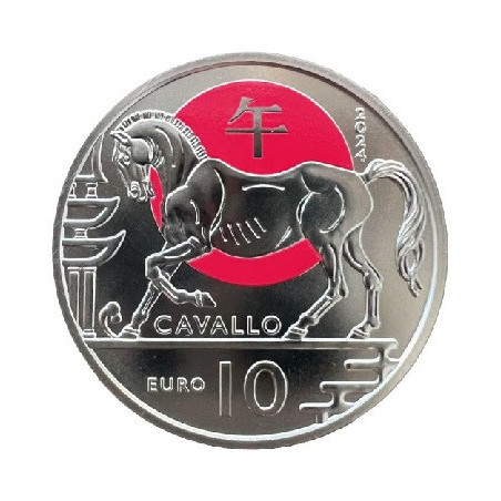 10 Euro San Marino 2024 - A ló éve (UNC)