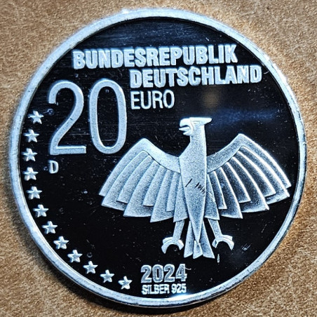 20 Euro Germany 2024 - Erich Kästner (UNC)