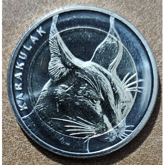 Turkey 1 kurus 2021 - Lynx (UNC)