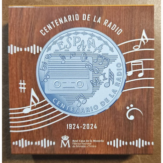 10 Euro Spain 2024 - 100 years of radio (Proof)