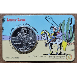 5 Euro Belgicko 2024 Lucky Luke (BU karta)