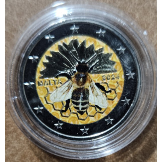 2 Euro Malta 2024 - Maltese Honey Bee II. (colored UNC)