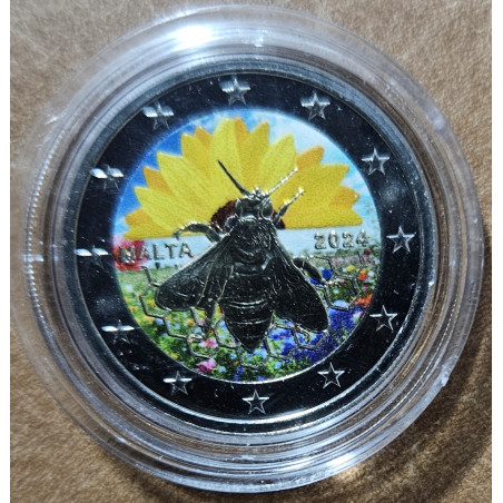 2 Euro Malta 2024 - Maltese Honey Bee III. (colored UNC)