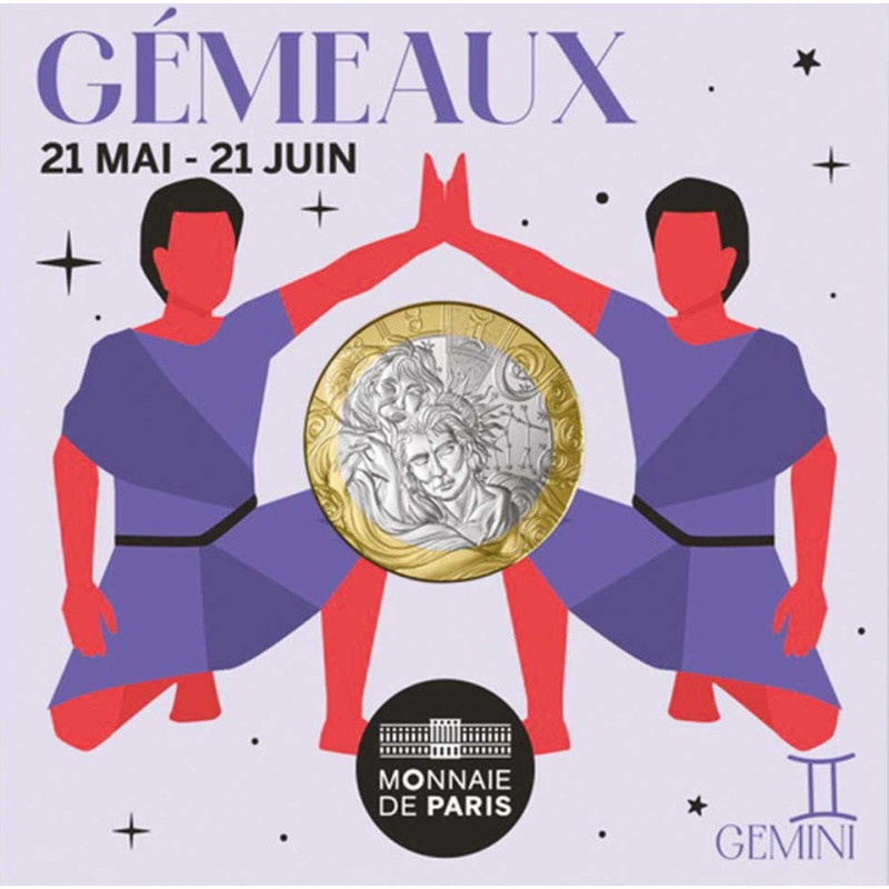 5 Euro France 2025 - Gemini (UNC)