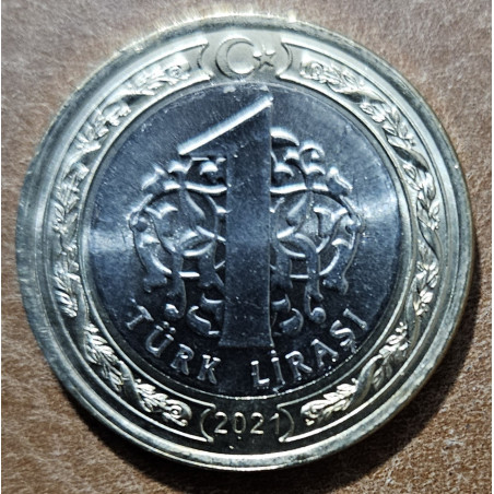 Turkey 1 lira 2021 Gaziantep (UNC)