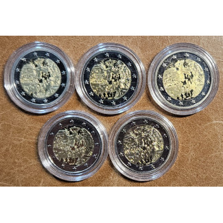 2 Euro Nemecko 2019 - "ADFGJ" 30. výročie pádu berlínskeho múru (5x Proof)