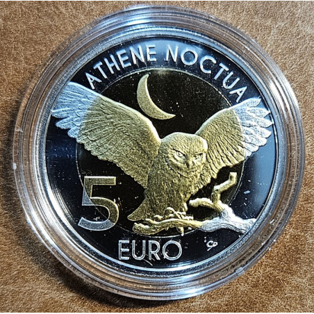 5 Euro Luxembourg 2024 - Athene noctua (Proof)