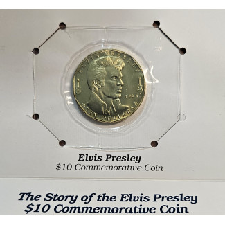 Marshall islands 10 dollars 1993 - Elvis Presley (Proof like)