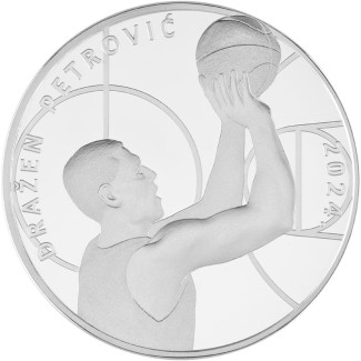 4 Euro Croatia 2024 - Drazen Petrovic – Basketbal (Proof)