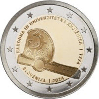 from 4.1.2025 2 Euro Slovenia 2024 - National and University Library (UNC)