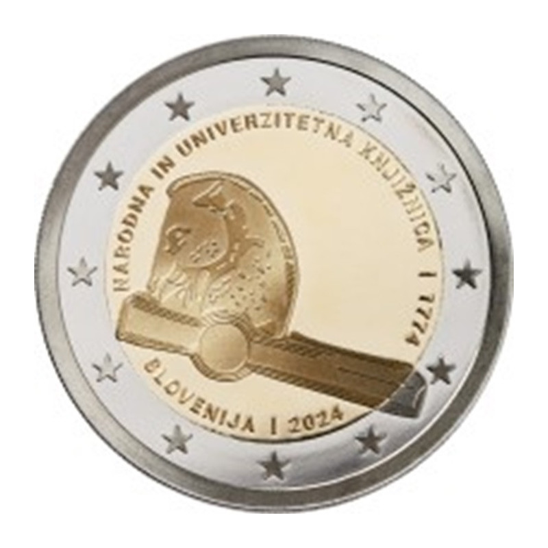 from 4.1.2025 2 Euro Slovenia 2024 - National and University Library (UNC)