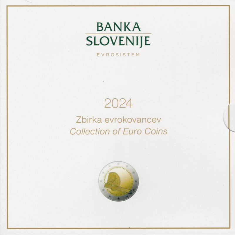 Slovenia 2024 set of 10 coins (Proof)