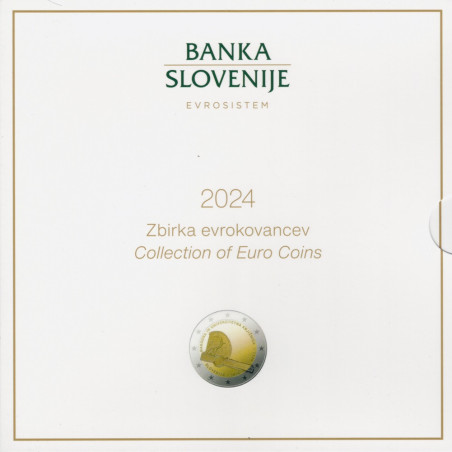 Slovenia 2024 set of 10 coins (Proof)