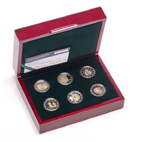 eurocoin eurocoins Set of 6 2 Euro commemorative coins Luxembourg 2...