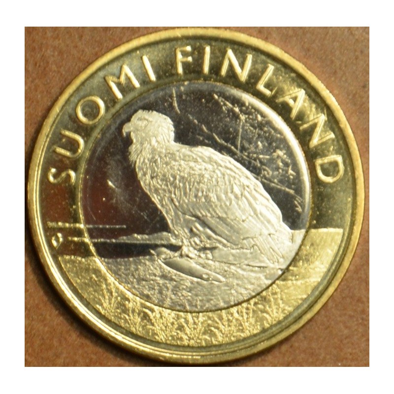 Euromince mince 5 Euro Fínsko 2014 - Aland - Orliak bielohlavý (UNC)