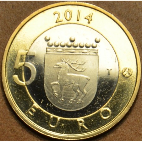 Euromince mince 5 Euro Fínsko 2014 - Aland - Orliak bielohlavý (UNC)