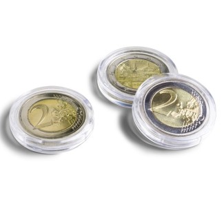 eurocoin eurocoins 26 mm Leuchtturm PREMIUM ULTRA 10 capsulas for 2...