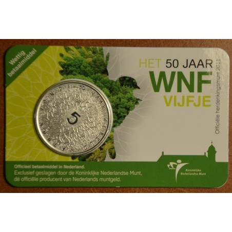 euroerme érme 5 Euro Hollandia 2011 - A WNF 50. évfordulója (BU kár...