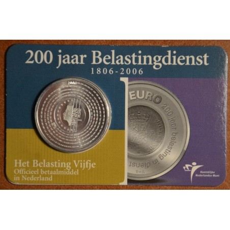 Euromince mince 5 Euro Holandsko 2006 - 200 rokov dane (BU karta)