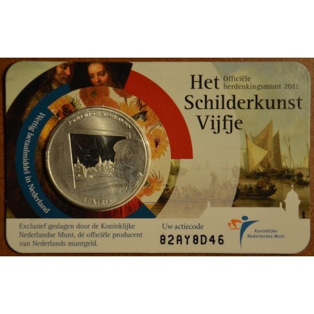 euroerme érme 5 Euro Hollandia 2011 - A holland festészet (BU kártya)