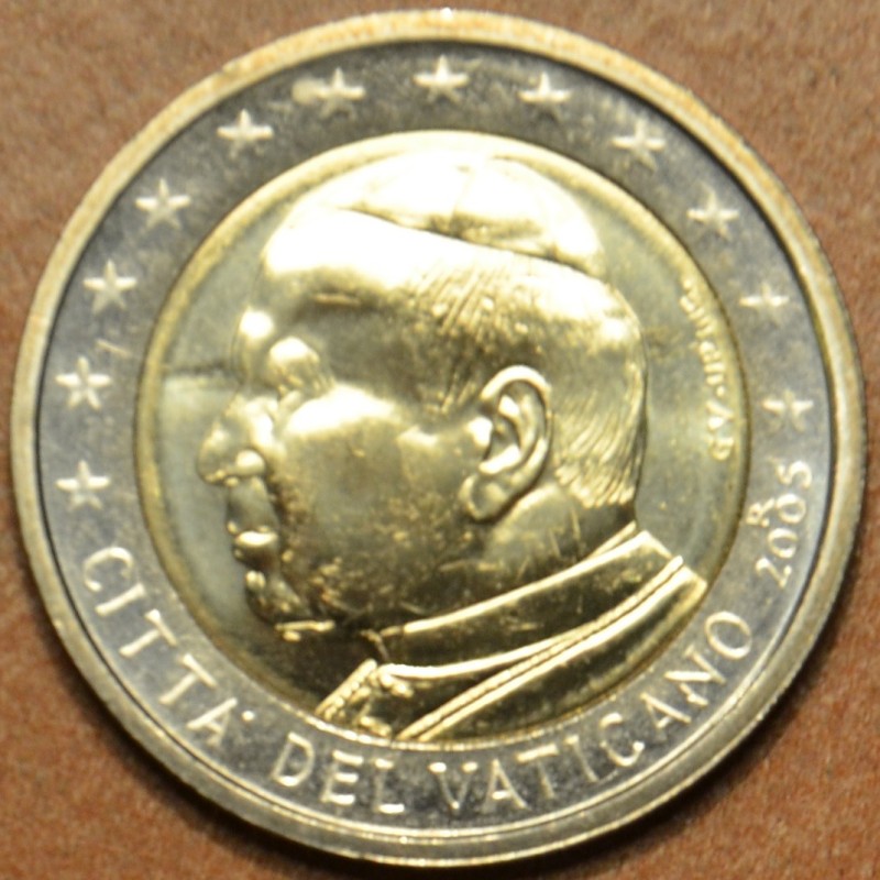 Euromince mince 2 Euro Vatikán 2005 - Ján Pavol II. (BU)