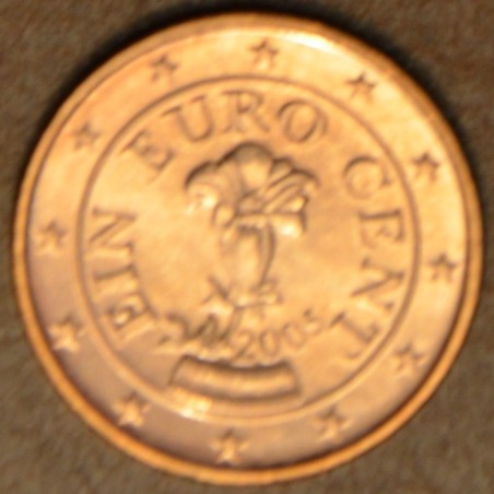 euroerme érme 1 cent Ausztria 2005 (UNC)