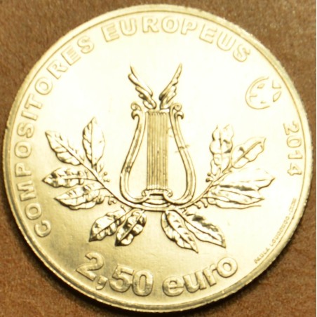 euroerme érme 2,5 Euro Portugália 2014 - Marcos Portugal (UNC)