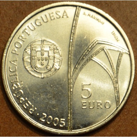 euroerme érme 5 Euro Portugália 2005 - Batalha kolostor (UNC)