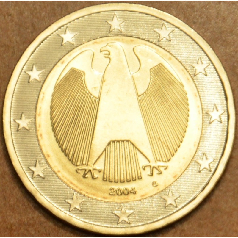 euroerme érme 2 Euro Németország \\"G\\" 2004 (UNC)